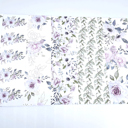Paper Dienamics A Touch of Violet 8x8 Card Pack Assortment
