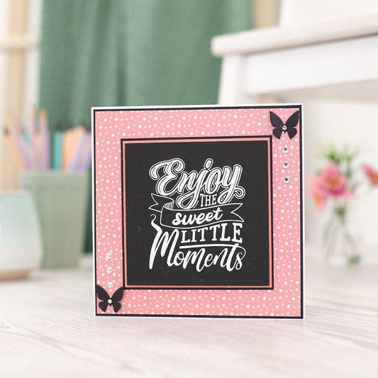Crafters Companion - Photopolymer Stamp - Sweet little moments