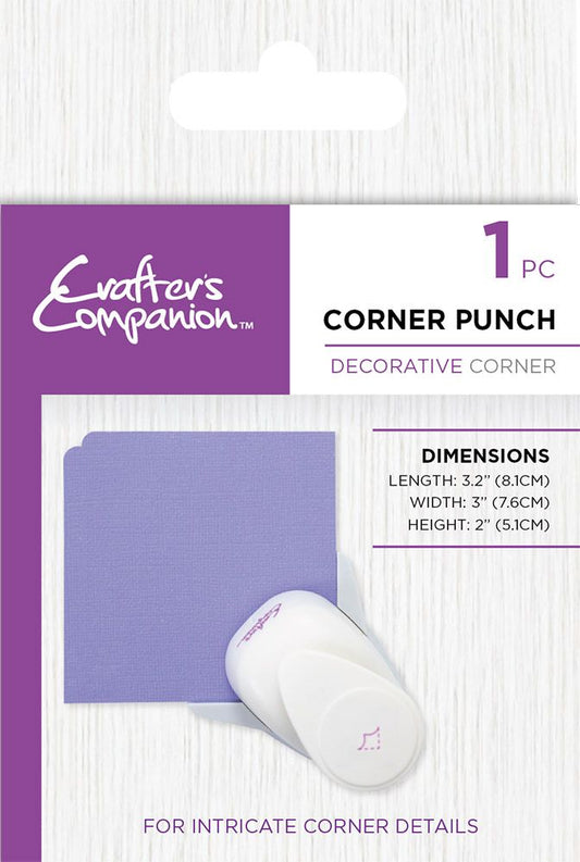 Crafters Companion Corner Punch â€“ Decorative Corner