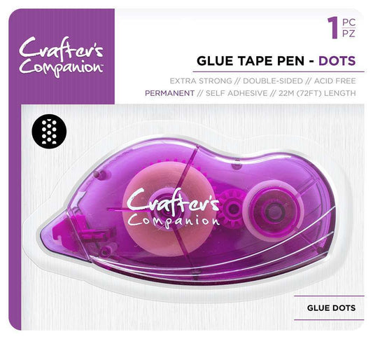 Crafter’s Companion Extra Strong -  Glue Tape Pen (Dots)