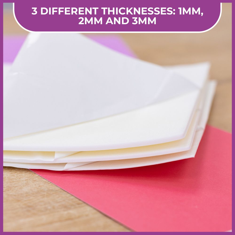 Crafters Companion Double Sided Foam Sheets - A4 Size (5PC)