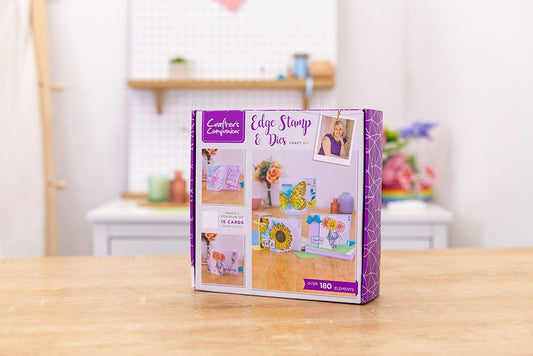 Crafters Companion Craft Kit - Edge Stamp and Dies - Box 47
