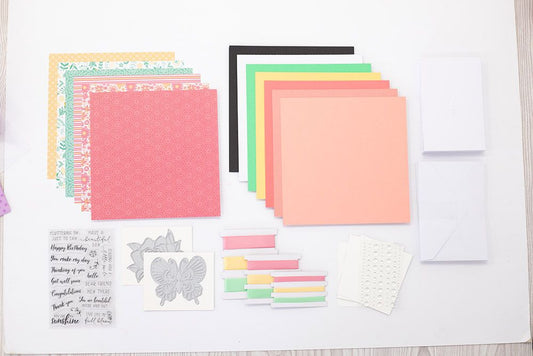 Paper Piecing Craft Class – Starter Bundle