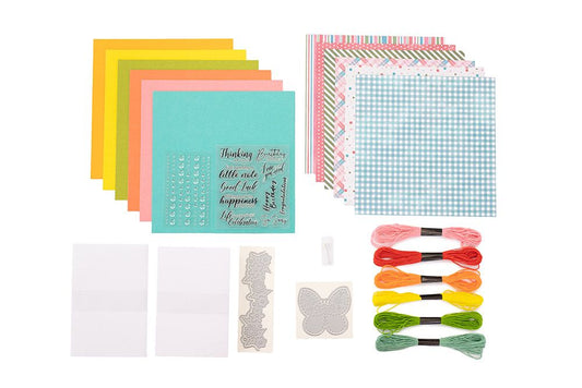 Embroidery Dies Craft Class – Starter Bundle