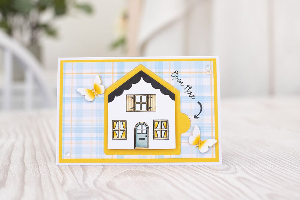 Crafters Companion Monthly Craft Kit - Door Reveal Dies Craft Kit - Box 56
