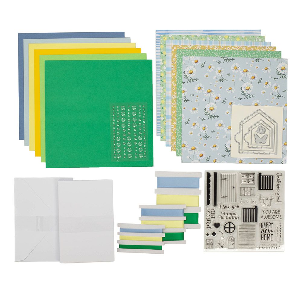 Crafters Companion Monthly Craft Kit - Door Reveal Dies Craft Kit - Box 56