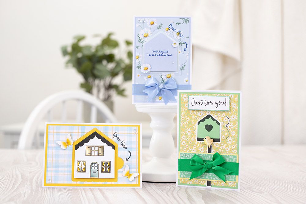 Crafters Companion Monthly Craft Kit - Door Reveal Dies Craft Kit - Box 56