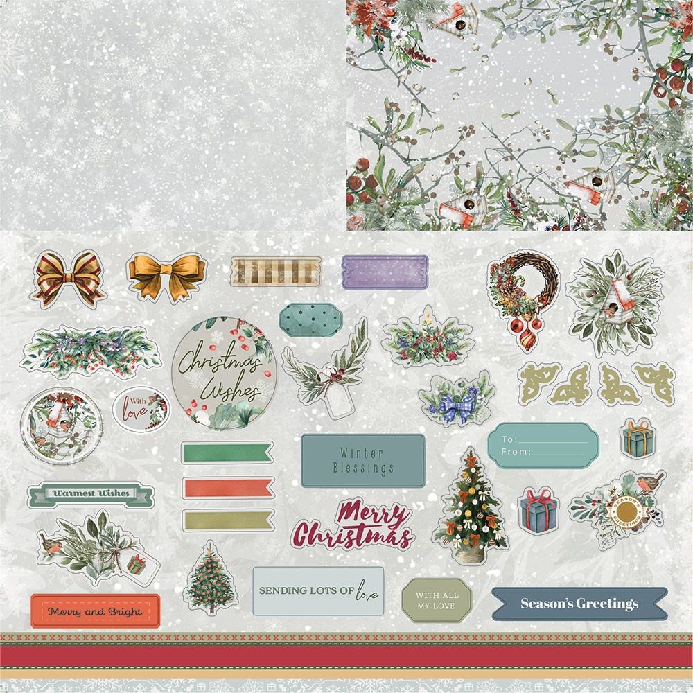 Crafters Companion Make and Send 12x12 Pad - Christmas