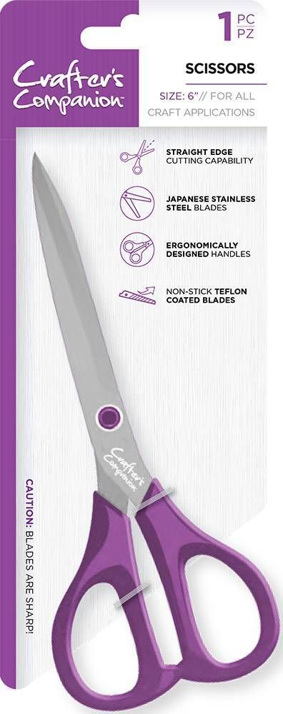 Crafter's Companion - Professional Scissors - 6" Straight