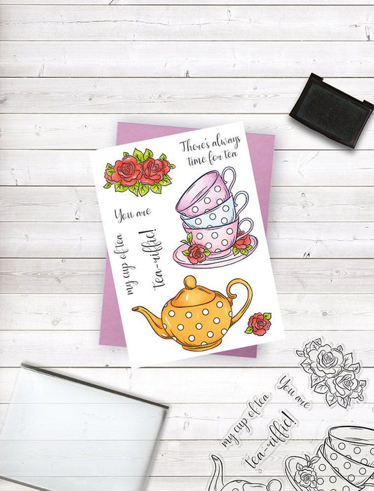 Crafters Companion Photopolymer Stamp - My Cup of Tea