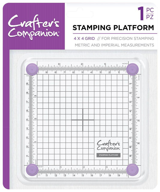 Crafter's Companion 4" x 4" Stamping Platform