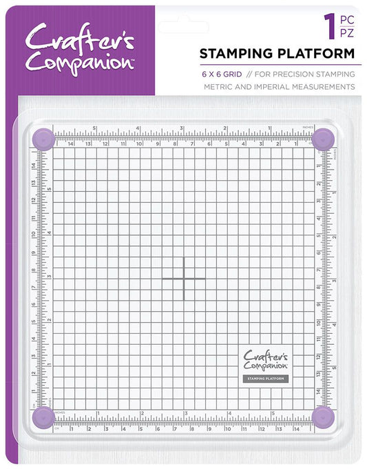 Crafter's Companion 6" x 6" Stamping Platform