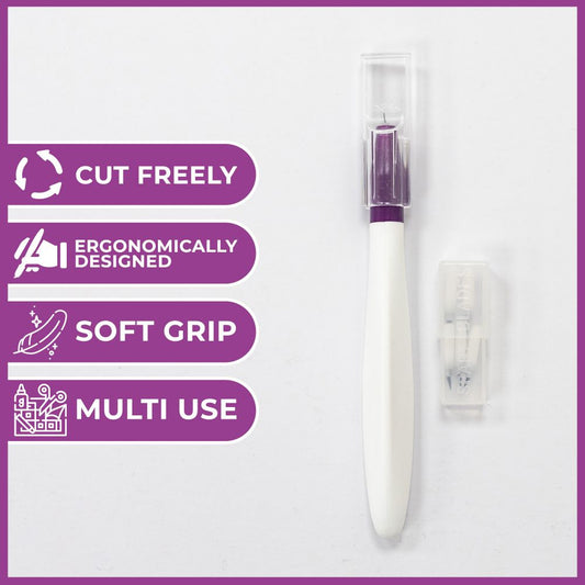 Crafters Companion Softgrip Craft Knife - Swivel