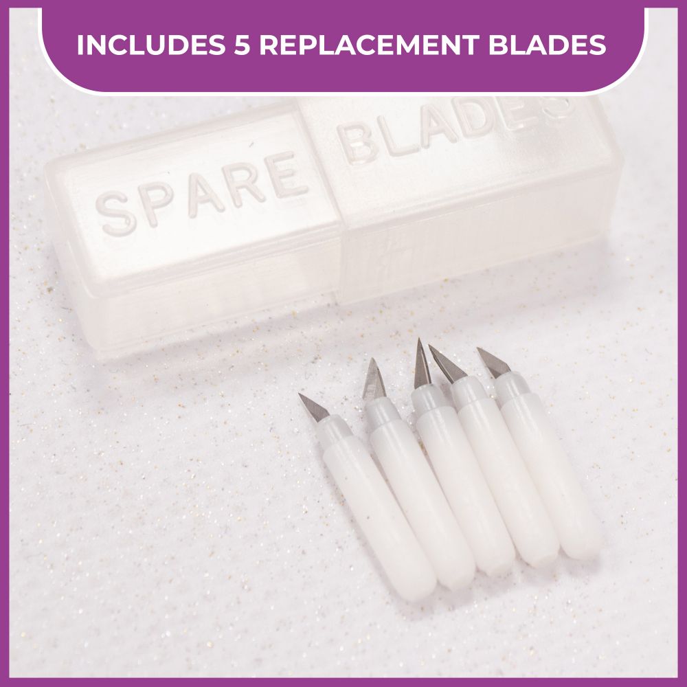 Crafters Companion Knife Replacement Blades - Swivel (5PC)