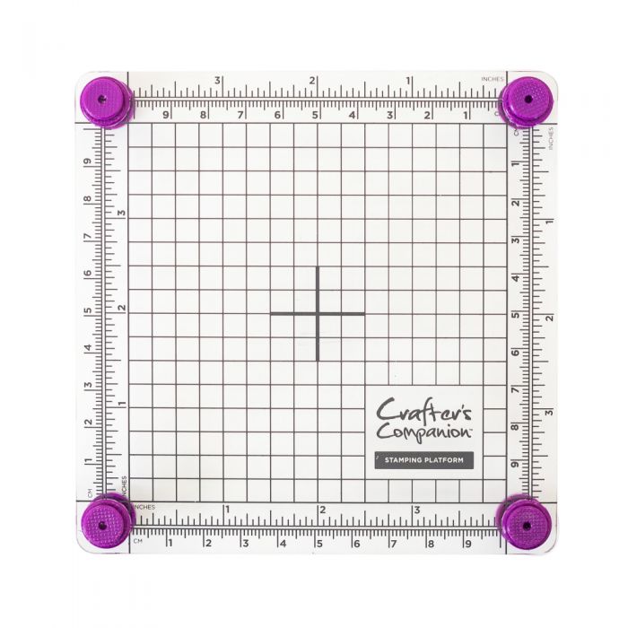 Crafter's Companion 4" x 4" Stamping Platform