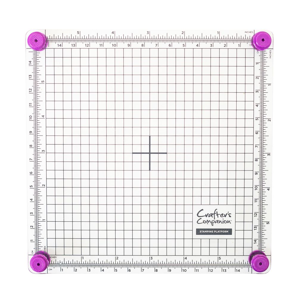 Crafter's Companion 6" x 6" Stamping Platform