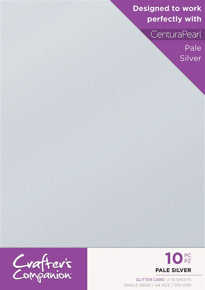 Crafters Companion Glitter Card 10 Sheet Pack