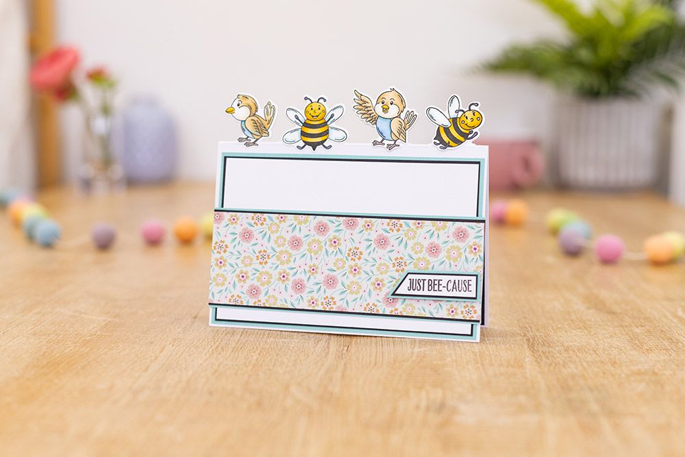 Gemini Cute Character Stamp & Die - Just Bee-cause