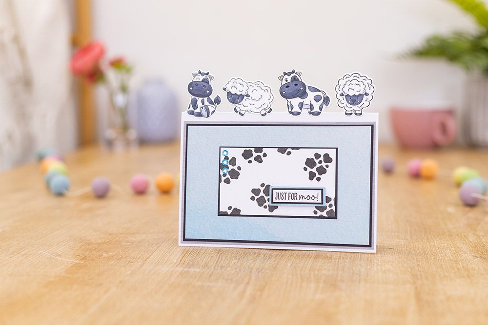 Gemini Cute Character Stamp & Die - Ewe Make Me Happy