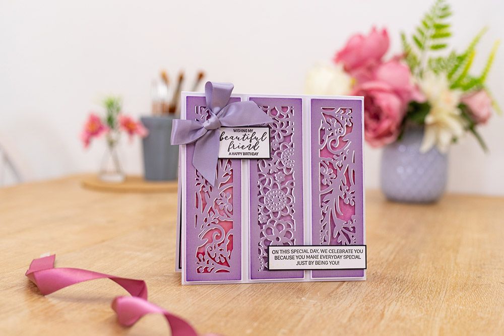 Crafter's Companion - Create-a-Card Panels Craft Kit-Box 45