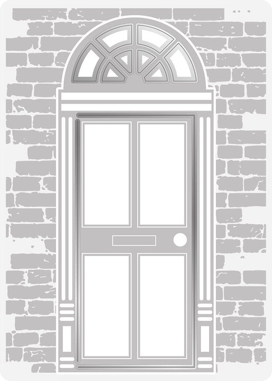 Gemini - Cut and Emboss Folder - Cottage Door
