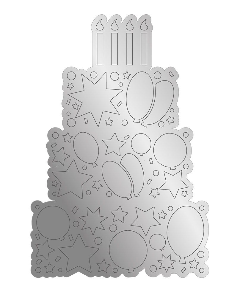 Gemini Stamp & Die- Celebration Cake