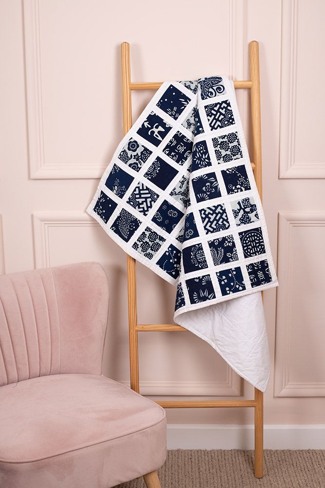 Changs Fabric Beanpaste Lap Quilt kit