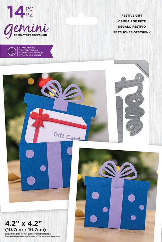 Gemini - Stamp & Die - Festive Gift