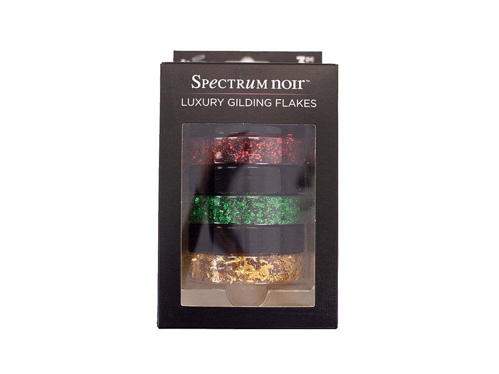 Spectrum Noir Luxury Gilding Flakes - 50ml Christmas (3PC)