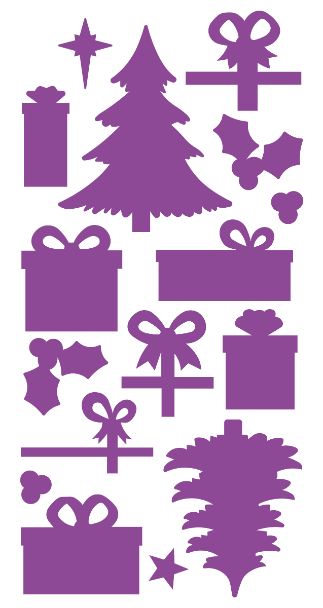 Crafters Companion Christmas Foam Bumper Pack - Yuletide Presents
