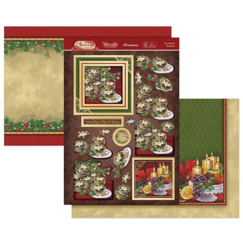 Hunkydory Crafts - Eat, Drink & Be Merry Luxury Topper Set