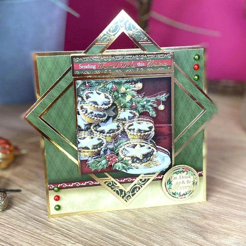 Hunkydory Crafts - Eat, Drink & Be Merry Luxury Topper Set