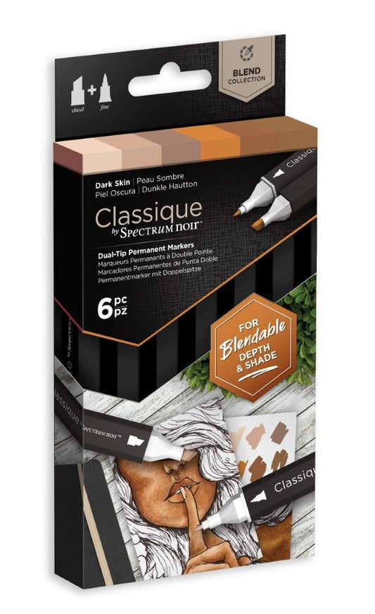Spectrum Noir Classique 6PC - Dark Skin
