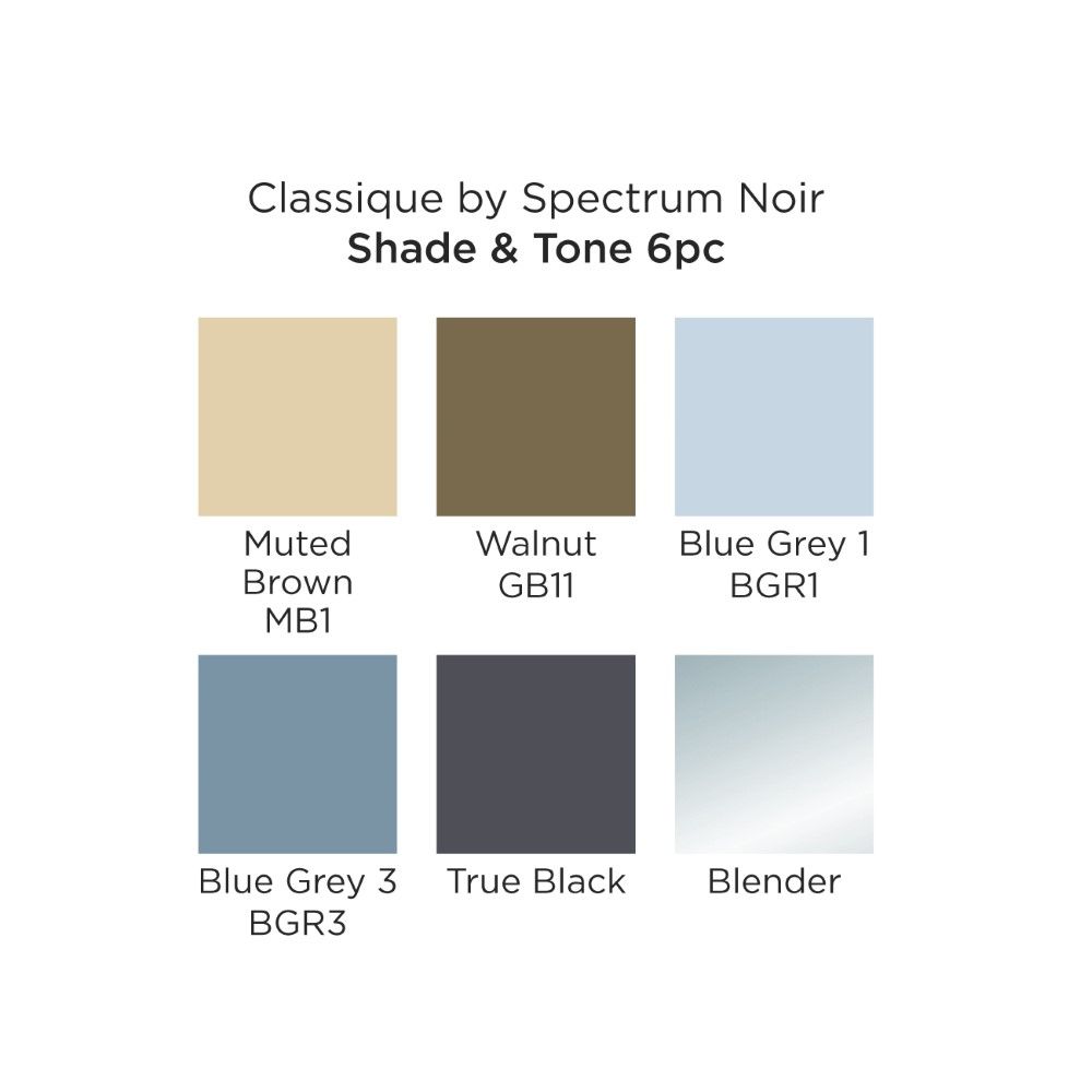 Spectrum Noir Classique 6PC - Shade & Tone