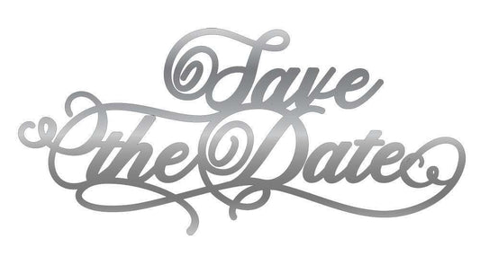 Gemini - Foil Stamp Word Die -  Save the Date