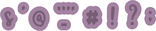 Gemini Expressions Metal Die - Punctuation
