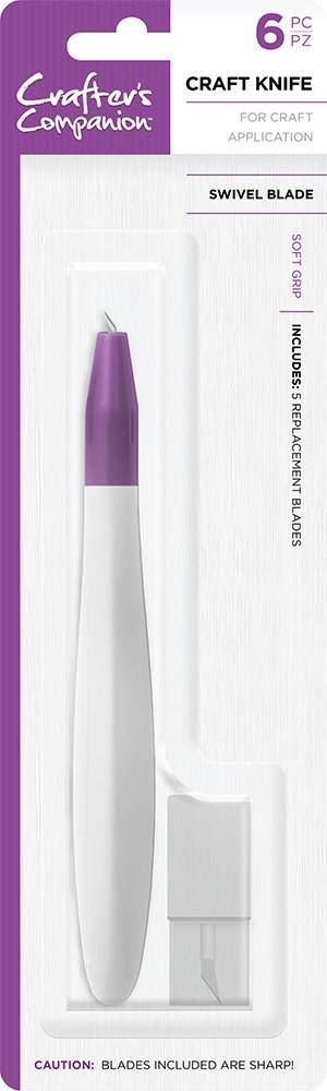 Crafters Companion Softgrip Craft Knife - Swivel