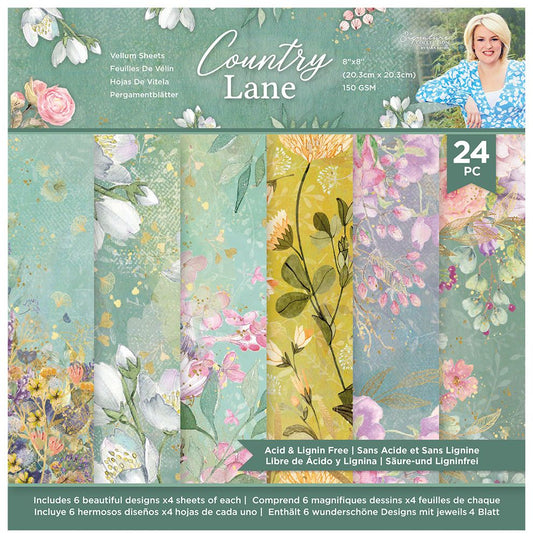 Sara Signature Country Lane - 8x8 Vellum Pad