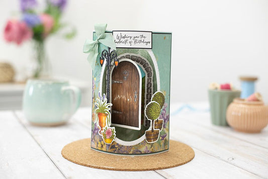 Sara Signature Country Lane Stamp and Die - Garden Gateway