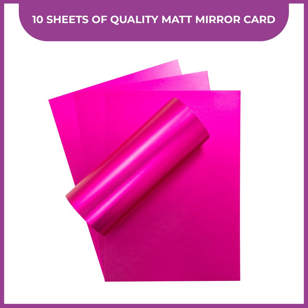 Crafters Companion A4 Luxury Cardstock Pack - Purple