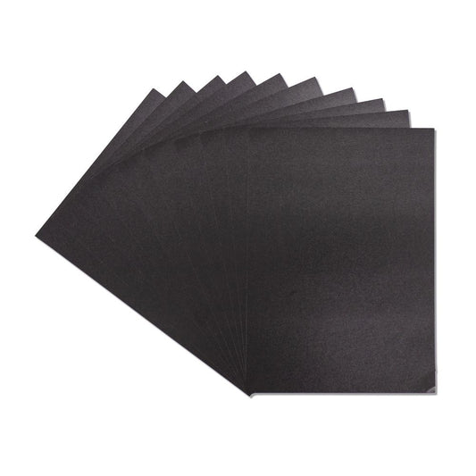 Black - Centura Pearl A4 Printable Card Pack 10 sheets