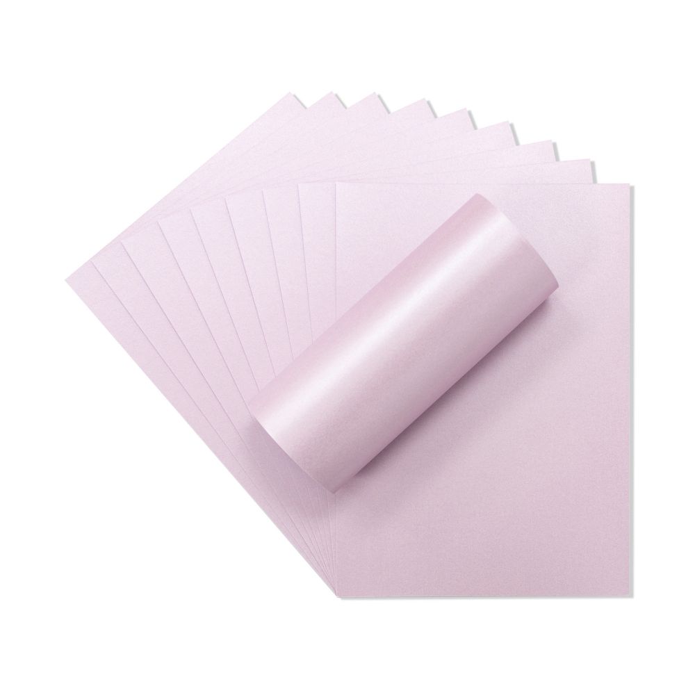 Crafters Companion Centura Pearl Single Colour A4 10 Sheet Pack - Lavender