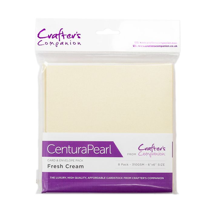 Centura Pearl Card & Envelope 8PK - 6x6