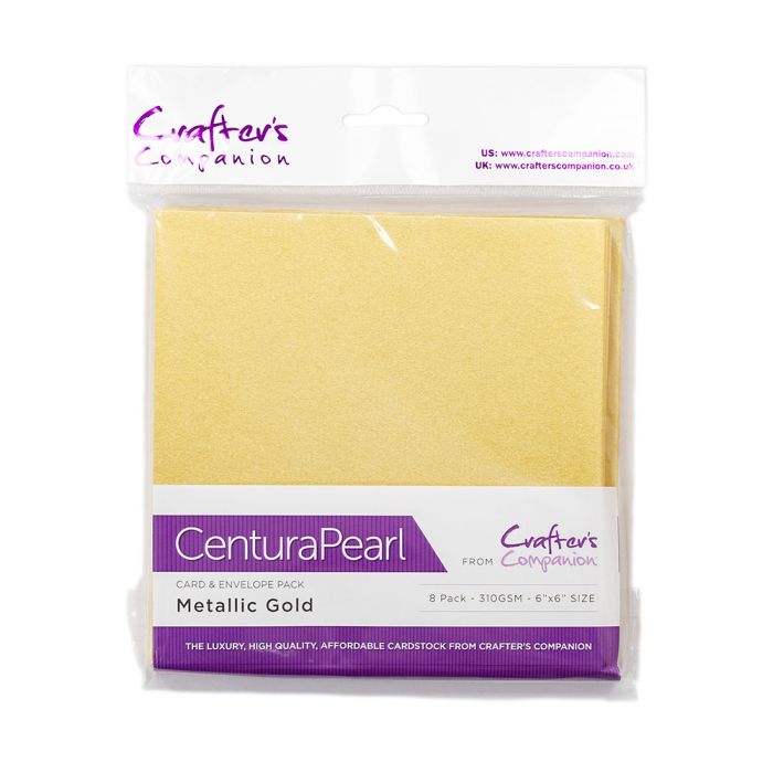 Centura Pearl Card & Envelope 8PK - 6x6
