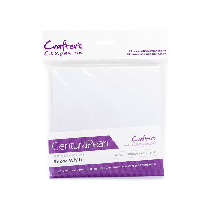 Centura Pearl Card & Envelope 8PK - 6x6