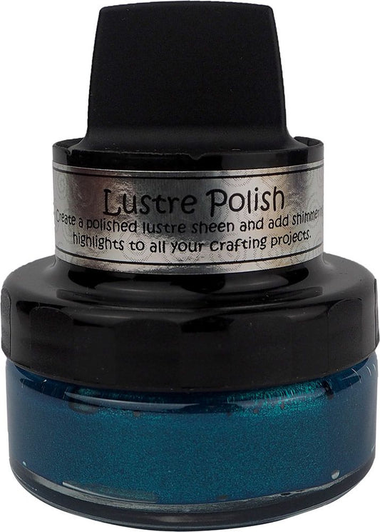Cosmic Shimmer Lustre Polish Tantalising Teal 50ml
