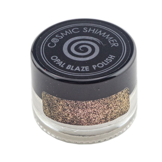 Cosmic Shimmer Opal Blaze Polish Golden Blackberry 7ml