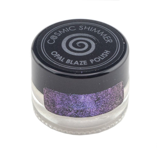Cosmic Shimmer Opal Blaze Polish Sapphire Grape 7ml