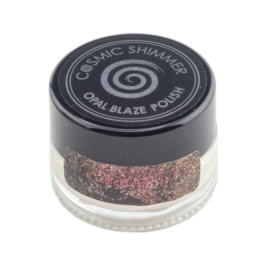 Cosmic Shimmer Opal Blaze Polish Sunset Orange 7ml