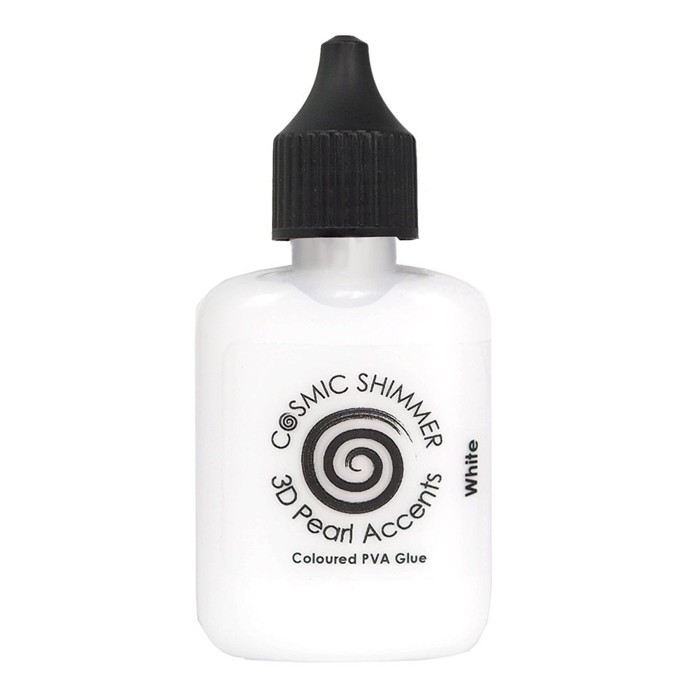Cosmic Shimmer Pearl 3D Accents White 30ml